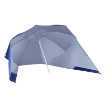 OMBRELLONE DA SPIAGGIA TONDO A TENDA 2 IN 1 210 X H222 CM COLORE BLU