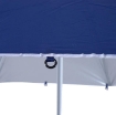 OMBRELLONE DA SPIAGGIA TONDO A TENDA 2 IN 1 210 X H222 CM COLORE BLU