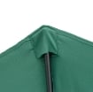 OMBRELLONE SEMICIRCOLARE IMPERMEABILE 269 X 138 X 236 CM VERDE