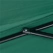 OMBRELLONE SEMICIRCOLARE IMPERMEABILE 269 X 138 X 236 CM VERDE