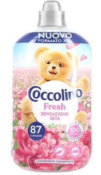 COCCOLINO AMMORBIDENTE CONCENTRATO FRESH SENSAZIONE SETA 1827ML 87 LAVAGGI