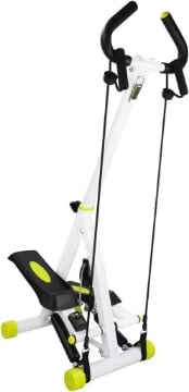 STEPPER MACCHINARIO CON SCHERMO DIGITALE, PEDALI ANTISCIVOLO, REGOLABILE, MULTIFUNZIONE