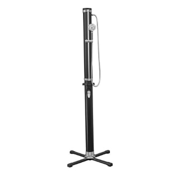 BESTWAY DOCCIA SOLARE CM.60X60X218,20 L.CON MISCELATORE,DOCCINO REGOLABILE SERBATOIO NERO SFRUTTA IL CALORE SOLARE 