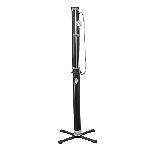 BESTWAY DOCCIA SOLARE CM.60X60X218,20 L.CON MISCELATORE,DOCCINO REGOLABILE SERBATOIO NERO SFRUTTA IL CALORE SOLARE 