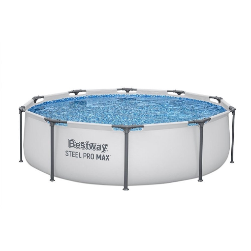 BESTWAY PISCINA FUORI TERRA AUTOPORTANTE CON STRUTTURA RIGIDA TONDA 305 X 76 CM