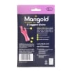 MARIGOLD GUANTI FELPATI IN PURO COTONE E LATTICE IN LEGGERO EXTRA TAGLIA L 8,5