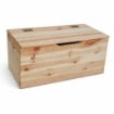 CASSAPANCA CONTENITORE REALIZZATA IN LEGNO DI PINO 100 X 40 X H50 CM