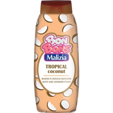 MALIZIA BON BONS BAGNO E DOCCIASCHIUMA TROPICAL COCONUT 500ML 