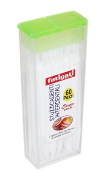 FATIGATI STUZZICADENTI INTERDENTALI 2IN1 60PZ