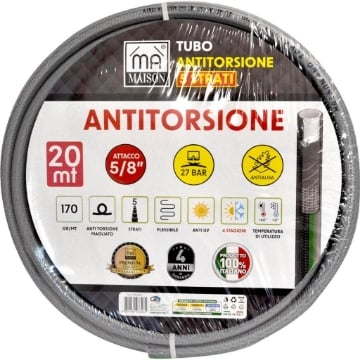 MA MAISON TUBO DA GIARDINO ANTITORSIONE IN 5 STRATI  DA 20 MT ATTACCO 5/8''