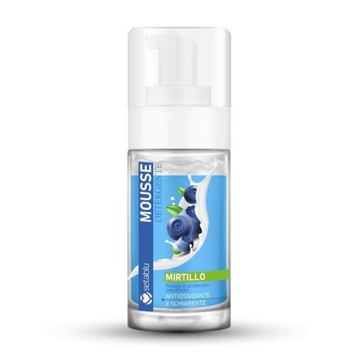 SETABLU MOUSSE DETERGENTE BIFASICA MIRTILLO PER DETERSIONE DELICATA VISO 120ML