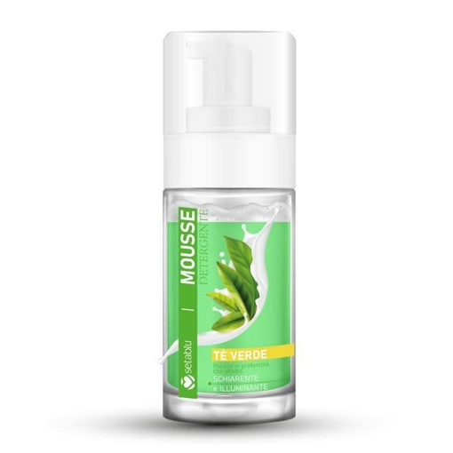 SETABLU MOUSSE DETERGENTE BIFASICA TE VERDE PER DETERSIONE DELICATA VISO 120ML 
