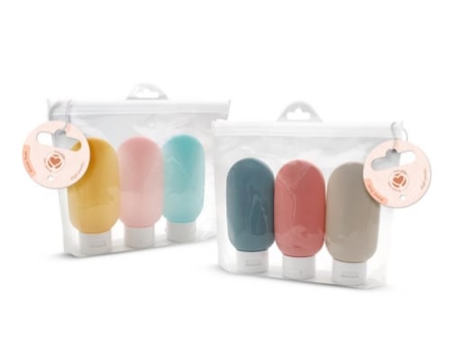 SETABLU SET FLACONI DA VIAGGIO 3PZ COLORI ASSORTITI 
