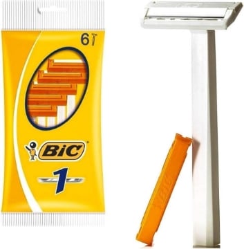 BIC RASOI MONOLAMA CONFEZIONE DA 6PZ RASATURA BARBA UOMO