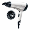 REMINGTON ASCIUGACAPELLI POWER VOLUME 2000 W BIANCO + 2 DIFFUSORI