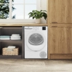 BEKO BMT73EW ASCIUGATRICE A LIBERA INSTALLAZIONE A POMPA DI CALORE - CLASSE D - CAPACITÀ 7 KG - 15 PROGRAMMI