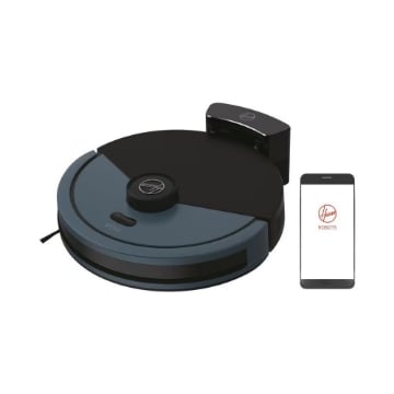HOOVER ROBOT ASPIRAPOLVERE E MOP CON WI -FI HG430H 011 COLORE NERO /BLU