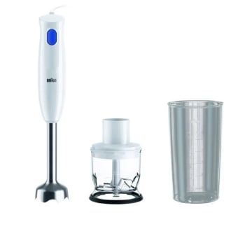 BRAUN FRULLATORE AD IMMERSIONE MQ10.201M - BIANCO