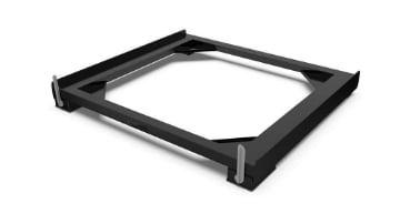 MELICONI BASE LAVATRICE MOVE BLACK RUOTE E FRENI 656168