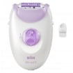 BRAUN SILK EPIL 3 EPILATORE A FILO, BIANCO VIOLA  2 VELOCITA FINO A 4 SETTIMANE DI PELLE LISCIA SE3000 
