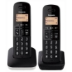 PANASONIC CORDLESS DUO NERO KX-TGB612JTW