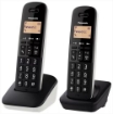 PANASONIC CORDLESS DUO NERO KX-TGB612JTW