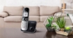 PANASONIC TELEFONO DUO DECT IDENTIFICATORE DI CHIAMATA NERO E GRIGIO KX-TG6852JTB