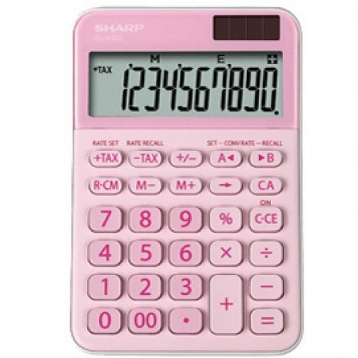 SHARP CALCOLATRICE DA TAVOLO EL M335 ROSA - 10 CIFRE ELM335BPK