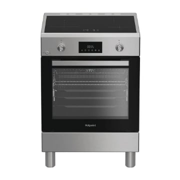 HOTPOINT CUCINA PIANO COTTURA ELETTRICO, ZONE COTTURA 4, CLASSE A H6I8LMSAX