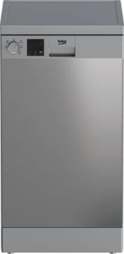 BEKO LAVASTOVIGLIE SLIM 10 COPERTI LIBERA INSTALLAZIONE, FINITURA PANNELLO INOX ANTI-IMPRONTA DVS05024X 