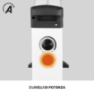 ARDES TERMOCONVETTORE KALOR T POTENZA 1500 WATT, CON TERMOSTATO, FUNZIONE TURBO, SISTEMA DI PROTEZIONE ANTI SURRISCALDAMENTO.