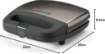 BLACK+DECKER BXSA751E TOSTIERA 750W NERO/METALLICO