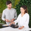 BLACK+DECKER BXSA751E TOSTIERA 750W NERO/METALLICO