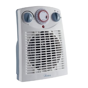 ARDES TERMOVENTILATORE CON TIMER 24 ORE. 2 LIVELLI DI POTENZA. POTENZA MAX 2000W 449TI