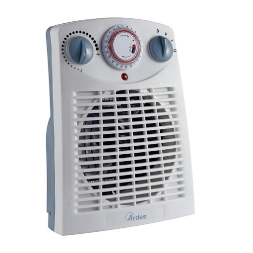 ARDES TERMOVENTILATORE CON TIMER 24 ORE. 2 LIVELLI DI POTENZA. POTENZA MAX 2000W 449TI