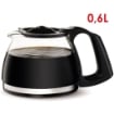 MOULINEX MACCHINA CAFFÈ AMERICANO, NERO 600 ML FG1528 
