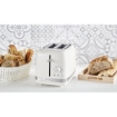 MOULINEX TOSTAPANE 2 FETTE AVORIO CON 7 LIVELLI DI DORATURA, VASSOIO RACCOGLIBRICIOLE LT300AK 