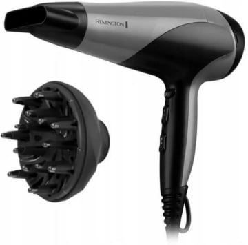 REMINGTON PHON ASCIUGACAPELLI IONIC DRY NERO/GRIGO 2200W D3190S 