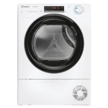 CANDY CRO4 H7A2TBE-S ASCIUGATRICE SLIM LIBERA INSTALLAZIONE CARICA FRONTALE CM. 60 - PROFONDITÀ 48 CM - CARICO 7 KG - BIANCO, CLASSE E, POMPA DI CALORE - ALTEZZA: 85 CM - LARGHEZZA: 59,6 CM - WI-FI