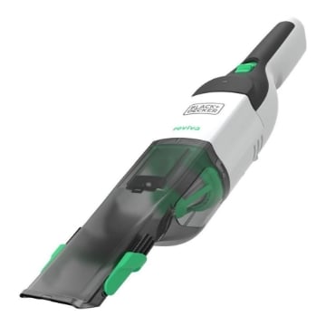 BLACK & DECKER MINI ASPIRAPOLVERE ASPIRABRICIOLE REVIVA 7,2V LITIO WHITE E BLACK REVHV8C 