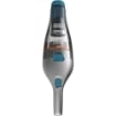 BLACK & DECKER ASPIRAPOLVERE SENZA FILO BLU ARGENTO, SENZA SACCHETTO TECNOLOGIA LITIO, DOPPIO SISTEMA DI FILTRAGGIO, CAPACITÀ 385 ML NVC215WA-QW
