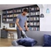 BLACK & DECKER ASPIRAPOLVERE SENZA FILO BLU ARGENTO, SENZA SACCHETTO TECNOLOGIA LITIO, DOPPIO SISTEMA DI FILTRAGGIO, CAPACITÀ 385 ML NVC215WA-QW