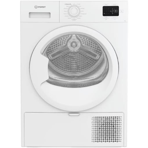 INDESIT ASCIUGATRICE  CAPACITÀ 9KG, CLASSE E, COLORE WHITE, DISPLAY DIGITALE, QUICKDRY C YD 92D WW IT