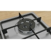 BOSCH PIANO COTTURA A GAS, 4 BRUCIATORI,  VALVOLA DI SICUREZZA, TIMER, ACCENSIONE ELETTRONICA INTEGRATA MANOPOLE, PIANO IN INOX