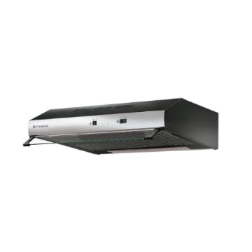 FABER CAPPA AD INCASSO SOTTOPENSILE 60 CM FINITURA NERO E ACCIAIO TCH04 PLUS SS16A 741 300.0557.489