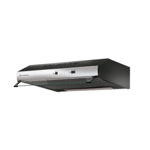 FABER CAPPA AD INCASSO SOTTOPENSILE 60 CM FINITURA NERO E ACCIAIO TCH04 PLUS SS16A 741 300.0557.489
