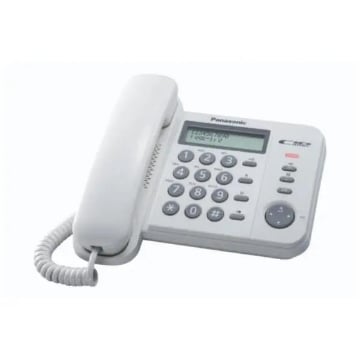 PANASONIC TELEFONO FISSO CON DISPLAY KXTS560EX1W 