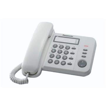 PANASONIC TELEFONO FISSO BIANCO KX-TS520EX 