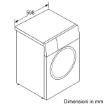 BOSCH SERIE 4 LAVATRICE, CARICAMENTO FRONTALE, 9 KG, 15 PROGRAMMI, PROFONDITÀ 590 MM, BIANCO, LIVELLO RUMOROSITÀ CENTRIFUGA 72 DB(A), CLASSE A WAN28219IT 