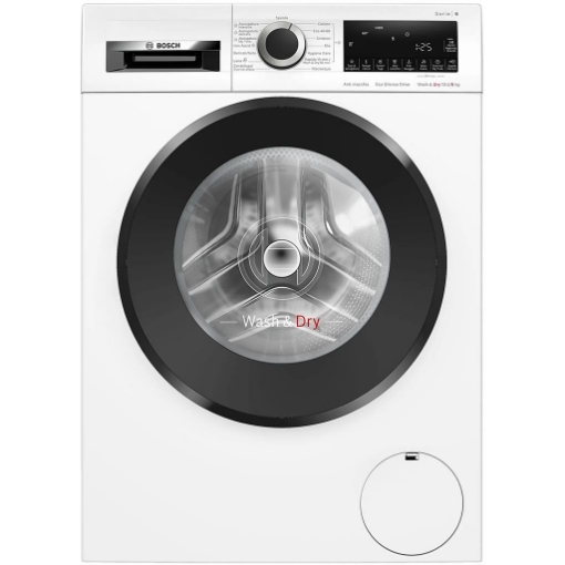 BOSCH WNG25400IT LAVASCIUGA, CARICAMENTO FRONTALE, CAPACITÀ LAVAGGIO 10,5 KG, CAPACITÀ ASCIUGATURA 6 KG, 14 PROGRAMMI, PROFONDITÀ 59 CM, BIANCO, CLASSE A